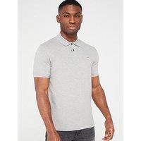 Boss Passenger Slim Fit Polo Shirt - Grey