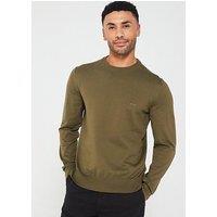 Boss Pacas-L Cotton Crew Neck Jumper