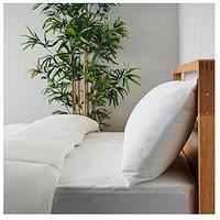 Very Home Hotel Collection Luxury Pillow Protector (Single) - White