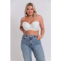 Curvy Kate Luxe Multiway Strapless Moulded Bra - Pearl Ivory