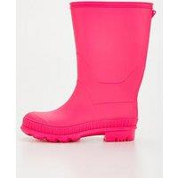 The Very Collection Girls Pull-On Wellies - Pink