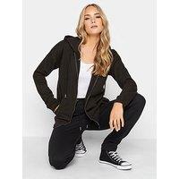 Long Tall Sally Black Zip Through Hoodie