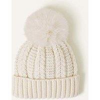 Accessorize Luxe Pom Beanie