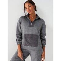 V By Very Ath Leisure Zip Up Sweat
