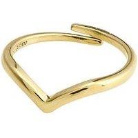 Pilgrim Lulu Stack Ring Gold-Plated