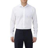 Skopes Smart Luxury Tailored Fit Dress Shirt - White