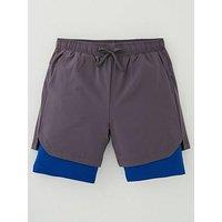Everyday Boys 2In1 Active Shorts - Multi
