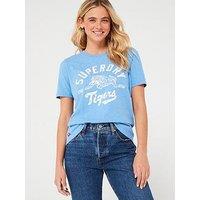 Superdry Athletic College T-Shirt - Blue