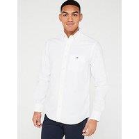 Gant Regular Fit Oxford Shirt - White