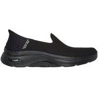 Skechers Go Walk Arch Fit 2.0 Athletic Slip-Ins Trainers - Black