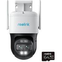 Reolink 4K Trackmix Auto Ptz Mains Wifi Ai + 64Gb