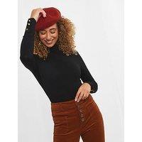 Joe Browns Roll Neck Top Jersey - Black