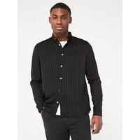 Allsaints Auriga Long Sleeve Shirt - Black