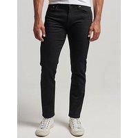 Superdry Cotton Slim Fit Jeans - Black