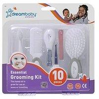 Dreambaby Essentials Deluxe 10 Piece Baby Grooming Kit- Grey
