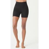 Tlc Sport Performance Extra Strong Compression Micron Shorts With Tummy Control - Black