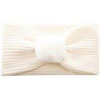 Mango Younger Girls Knitted Pom Snood - Cream