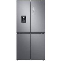 Samsung Rf48A401Em9/Eu French Style Fridge Freezer With Twin Cooling Plus - E Rated - Gentle Silver Matt