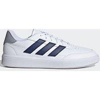 Adidas Sportswear Mens Courtblock Trainers - White/Navy