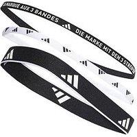 Adidas Mens Training 3Pack Headbands - Black