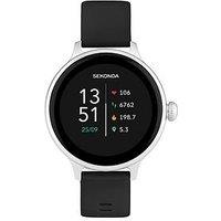Sekonda Womens Connect Black Silicone Strap Smartwatch
