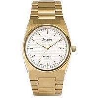 Accurist Men'S Origin Automatic Gold Stainless Steel Bracelet 41Mm Watch