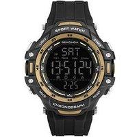 Sekonda Mens Sport Crossfell Black Plastic Strap With Black Dial Digital Watch
