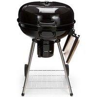 Very Home 22 Inch Kettle Grill Charcoal Bbq With Side Table And Free Cover