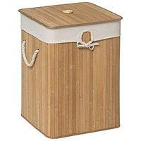 Premier Housewares Kankyo Natural Square Laundry Hamper