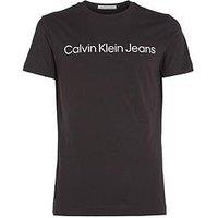 Calvin Klein Jeans Core Institutional Logo Slim T-Shirt - Black