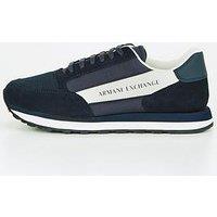 Armani Exchange Osaka Trainer - Navy/White