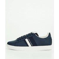 Armani Exchange Paris Trainer - Navy/White