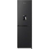 Fridgemaster Mc55251Deb 55Cm Wide, Total No Frost, Freestanding Fridge Freezer - Black