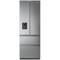 Hisense Rf632N4Wie 70Cm Wide French Door, American Fridge Freezer - Stainless Steel