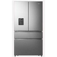 Hisense Rf749N4Swse Pureflat 90Cm French Door, American Fridge Freezer - Stainless Steel