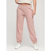 Superdry Embroidered Boyfriend Joggers - Pink