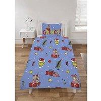 The Grinch Reversible Christmas Duvet Cover Set - Multi