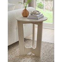 Very Home Marcel Round Side Table - Oak
