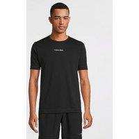Calvin Klein Ck Sport Short Sleeve T-Shirt - Black