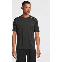 Calvin Klein Ck Sport Seamless Short Sleeve T-Shirt - Black