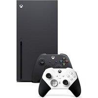 Xbox Series X Console Plus Elite Wireless Controller Series 2 &Ndash; White Or Black