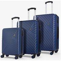 Rock Luggage Santiago Hardshell 8 Wheel Suitcase - 3 Piece Set