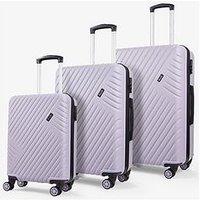 Rock Luggage Santiago Hardshell 8 Wheel Suitcase - 3 Piece Set