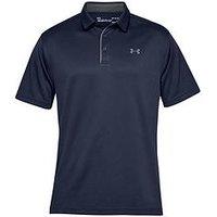 Under Armour Mens Golf Tech Polo - Navy