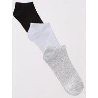 Everyday Trainer Liner Socks (3 Pack) - Mono