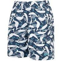 Zoggs Junior Boys 15" Printed Swim Shorts - Multi