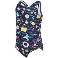 Zoggs Toddler Girls Scoopback Swimsuit - Multi