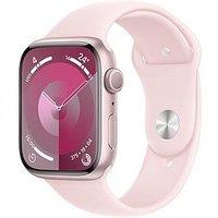 Apple Watch Series 9 (Gps), 45Mm Pink Aluminium Case With Light Pink Sport Band