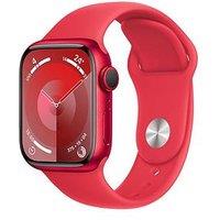 Apple Watch Series 9 (Gps), 41Mm (Product)Red Aluminium Case With (Product)Red Sport Band