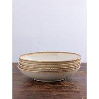 Mason Cash Reactive Set Of 4 Pasta Bowls In Cream
